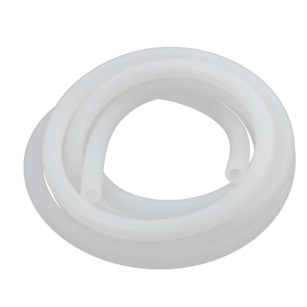Tubo de silicona flexible resistente a altas temperaturas de 6 mm x 10 mm, longitud de 2 m