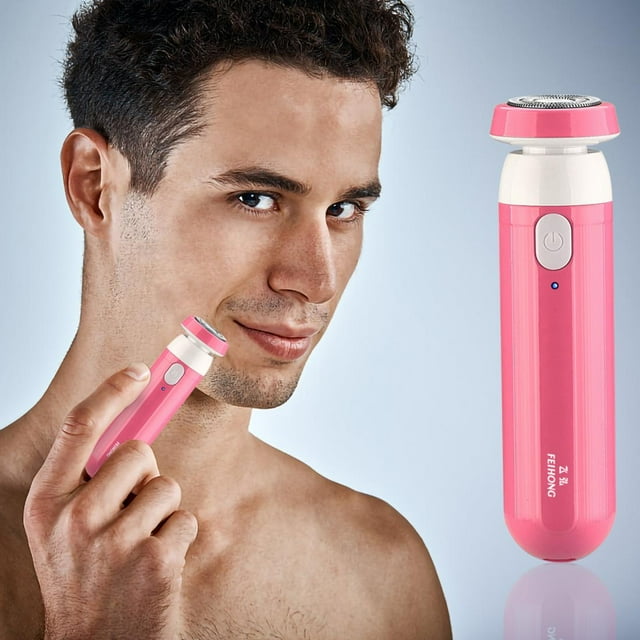 Daisyyozoid Wholesale Mini Rasoir Électrique Portable - Rasoir de Sûreté Rechargeable par USB, Meilleur Rasoir avec Étanchéité, Compact, Sans Fil, Recharge Rapide, Tondeuse pour Nez et Moustache pour Usage Humide et Sec