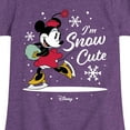 thumbnail image 3 of Disney - I'm Snow Cute - Toddler & Youth Girls Short Sleeve Graphic T-Shirt, 3 of 5