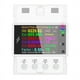 thumbnail image 1 of Interruptor inteligente de riel DIN AT4PW 100A con WiFi, control remoto, CA 220 V, 110 V, medidor de factor de frecuencia digital de voltios, amperios y kWh, 1 of 8