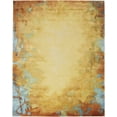 thumbnail image 2 of Nourison Prismatic Modern Abstract Gold/Multicolor 5'6" x 7'5" Area Rug, (5x7), 2 of 8