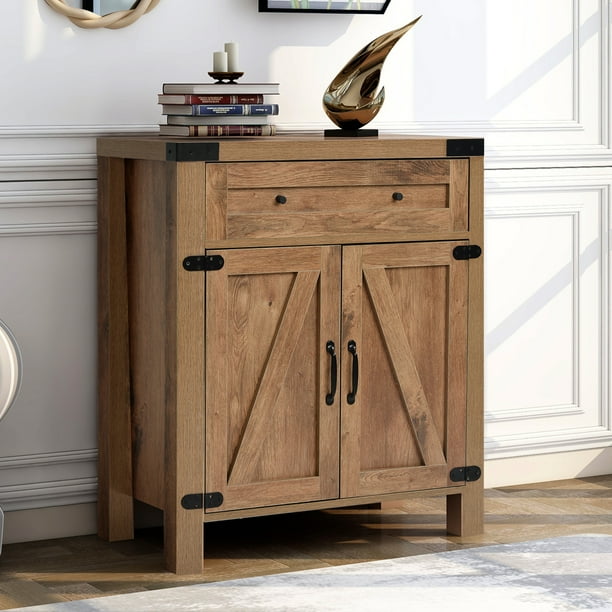 Accent Storage Furniture, Farmhouse Buffet w/ Drawer