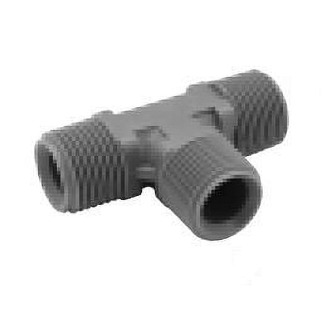 Zurn Raccord d'Eau Fraîche QT443T QickT Non Assemblé; Adaptateur; Raccord en T; pour Utilisation avec Tubulure PEX/Cuivre/CPVC/PB; Écrou de Raccord d'Eau Fraîche Doit Tre Commandé Séparément; Gris; Acétal; Simple