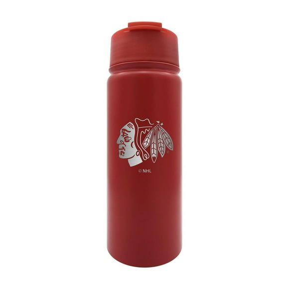 Stainless Steel Executive 18Oz Water Bottle Nhl Chicago Blackhawks