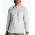 thumbnail image 7 of Banded Five Oaks Hooded Henley T-Shirt Smoke in size Large, 7 of 7
