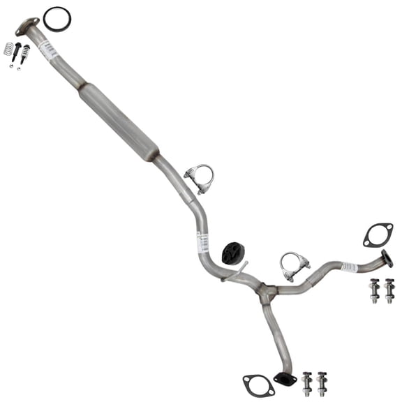 Northeastern Exhaust Resonator Fits 2006-2009 Subaru Legacy & Outback 2.5L - Direct Fit | Stainless Steel