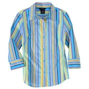 George - Women's Plus Vibrant Stripe Shirt