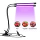 thumbnail image 4 of Irfora Luz de cultivo LED con lámpara de cultivo de plantas de clip con LED azul rojo para plantas de interior Temporizador de encendido y apagado automático regulable de 9 niveles 3 9 12 horas Irfora Luz de cultivo, 4 of 7