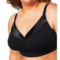thumbnail image 4 of Sugar Candy Posh Women's Seamless Bra | Wireless Lounge Bra (for G-K US / F-H UK cups), Black, X-Large, 4 of 6