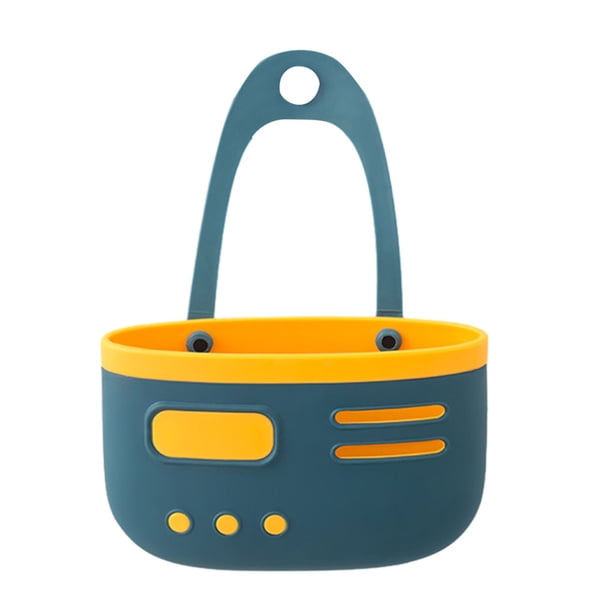 Injueey Elegante estante para fregadero doble y organizadores duraderos para almacenamiento de utensilios de cocina Cesta de drenaje de 4 Type2 NO2
