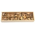 thumbnail image 2 of Assorted Sizes Unfinished Natural Tree Slices Log Discs Pieces Blocks 10 Grids, 2 of 8