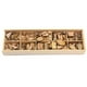thumbnail image 2 of Rebanadas de natural de artesanía de sin terminar, círculos de , discos, piezas de manualidades, bloques, adornos navideños, 10 cuadrículas perfecl rebanadas de manualidades, 2 of 8