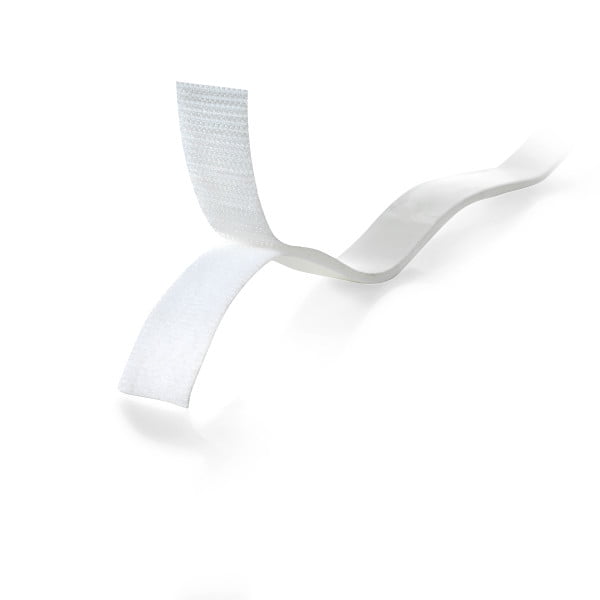 White Cut Strips to Length VELCRO Brand Sew on Tape 5ft x 3/4 in for Fabrics Clothing and Crafts Substitute for Snaps and Buttons 