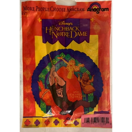 18 The HUNCHBACK of NOTRE DAME Balloon  Party Supplies Decorations Foil Mylar Balloon