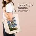 thumbnail image 2 of Tote Bag, Cape Cod, Massachusetts, Sign Destinations, Unisex, Reusable, Washable Canvas, Unique Art, 2 of 7