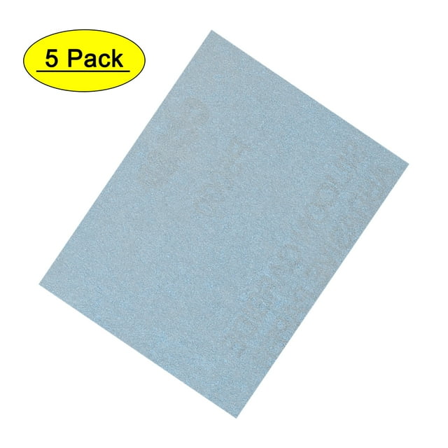 Uxcell 9" x 11" (230mm x 280mm) 5000 Grits Wet Dry Waterproof Sandpapers 5 Pack