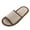 01# Coffee, variant on Open Toe House Slippers for Women Men Memory Foam Soft Slip on Bedroom Slide Shoes Coffee 44-45