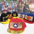 thumbnail image 2 of Rompecabezas sombrero niños DIY pixel building blocks creativo oro y plata placa ensamblada hombres y mujeres hip hop gorra de padres e hijos, 2 of 4