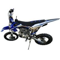 HHH X18 Deluxe Model  125cc 4-Stroke ‎Gas Powered Dirt Bike-Blue
