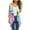 Multicolor, variant on Cardigan for Women's Plus Size Summer Dressy 3/4Sleeve Fashion Comfortable Pockets Printing Cardigan Top Blouse Party Up to 65% off