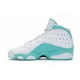 thumbnail image 2 of Jordan Kid's 13 Retro White Soar Green Pink Shoes, from StockX, 2 of 5