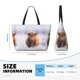 thumbnail image 4 of Disketp Cow Bolsa de Playa de Gran Capacidad, Bolso Impermeable y a Prueba de Arena para Mujer, Ideal para Playa, Piscina y Natación, 4 of 7