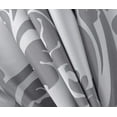 thumbnail image 5 of Chezmoi Collection Royal Luxury Jacquard Floral Comforter Set, Queen, Silver/Gray, 7-Piece, 5 of 5