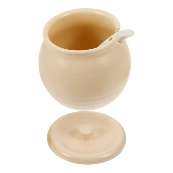 EIGTHTAIL Spice Jar Container Bacon Salt Coffee Shop Accessories Lard Keeper Grease Disposal