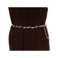 thumbnail image 3 of Women's Skinny Fashion Metal Chain Belt, 3 of 4