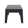 thumbnail image 2 of Table Centrale d'Extérieur en Résine Noire, 2 of 5