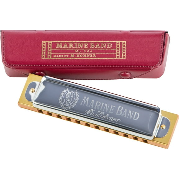 Hohner Marine Band Harmonica; Key of C (364-C)