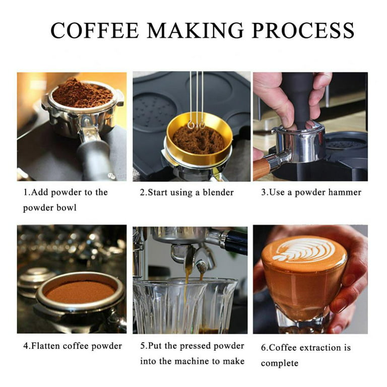 Espresso Coffee Stirrer, Stainless Steel Mini Whisk Wood Handle Espresso  distributor Tools for Espresso Stirring Distribution – Professional Coffee  Powder Stirring Tool 