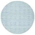 thumbnail image 4 of SAFAVIEH Marbella Matilda Diamond Area Rug, Blue, 7' x 7' Square, 4 of 10