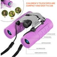 thumbnail image 4 of karymi Portable 8X21 High-definition Children's Telescope Mini Outdoor Colorful Binoculars Concert Birthday Gifts for Men, 4 of 6