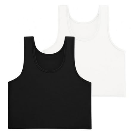 

Women s Side-Breasted Shockproof Sport Yoga Solid Color Corset Traceless Full Cup Casual Crop Top Thin Underwear(2-Packs)