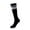 24# Black, variant on Women's Compression Calf Socks Contrast Color Design for Marathon Cycling Intense Workouts White Free