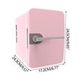 thumbnail image 3 of Dsseng 6L Hot & Cold Car Refrigerator  1X Compact and Stylish Mini Fridge with Reversible Door and Adjustable Temperature Control  Suitable for Car  Home  Office  and RV Use, 3 of 7