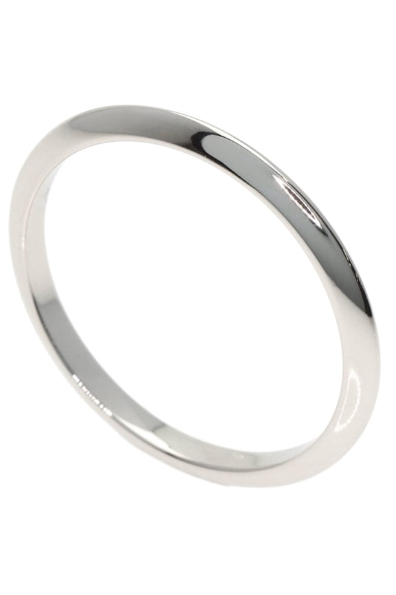 Pre-Owned Tiffany & Co. Knife Edge Ring, Platinum PT950, Women's.