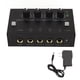 thumbnail image 1 of Amplificador de auriculares de 4 canales receptor estereofónico de amplificador de audio doméstico para aplicaciones Studio stage amplificador de audio estereofónico metálico 100 - 240v enchufe e, 1 of 10