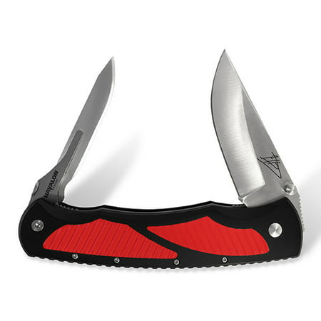 HAVALON TITAN JIM SHOCKEY SIGNATURE FIELD KNIFE DOUBLE-BLADED STAINLESS STEEL POLYMER (Best Havalon Knife For Deer)