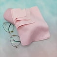 thumbnail image 3 of 1 PC Glasses Lens Screen Cleaning Microfiber Cloth Wipe Eyeglasses Cleaner Eyewear Accessories Random Color, 3 of 5