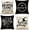 Halloween, variant on Halloween Decorations Pillow Covers 20x20 Set of 4 Halloween Decor Hocus Pocus Farmhouse Saying Fall Decor Pillows for Home Sofa Couch