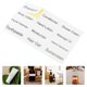 thumbnail image 3 of 10 Sheets of Beauty Organization Labels Refillable Bottles Stickers Travel Skin Care Product Label Stickers, 3 of 4