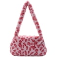 thumbnail image 1 of Vintage Female Shoulder Underarm Bag Animal Pattern Plush Portable Mini Purses, 1 of 9
