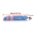 thumbnail image 2 of Sexy Fox Tail Anal Plug Cute Cat Ears Headbands Set Nipple Clip Neck Collar Metal Butt Plug Couple Cosplay For Adult Sex Toys, 2 of 5