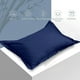 thumbnail image 4 of Juegos de cubrecama y colcha, funda de almohada de color liso, juego de núcleo de almohada para dos pares de fundas de almohada cómodas y transpirables para dormitorio de estudiantes, funda de almohad, 4 of 8