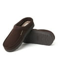 thumbnail image 3 of Dearfoams Men's Brendan Perforated Microsuede Moccasin Toe Clog, 3 of 6