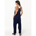 thumbnail image 5 of ANRABESS Womens Overalls Jumpsuit Sleeveless Spaghetti Strap Summer Casual Lightweight Loose Fit Baggy Pants with Pockets, 5 of 8