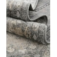 thumbnail image 5 of Unique Loom Portland Collection Area Rug - Central (2' x 8' Runner Gray/Beige), 5 of 10