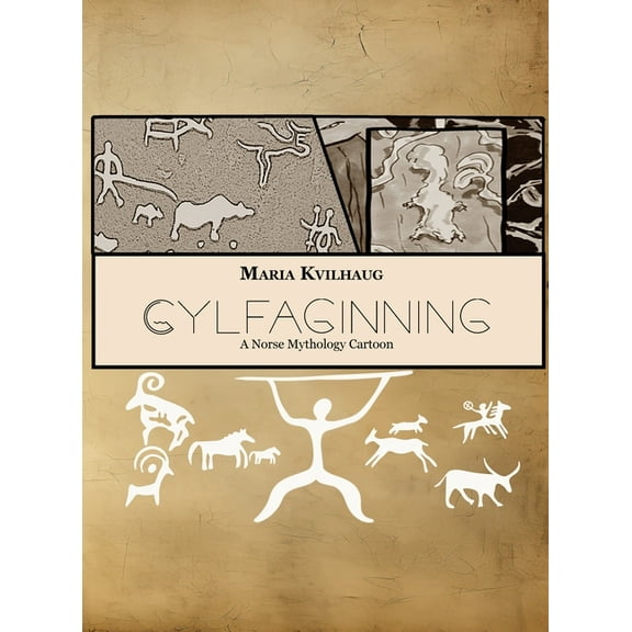 Gylfaginning: A Norse Mythology Cartoon, (Hardcover)